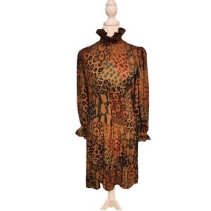 Raul Blanco Mini Dress Vintage 60s- 70s EUC Size 4 Truly Rare Not Posh Rare LOL